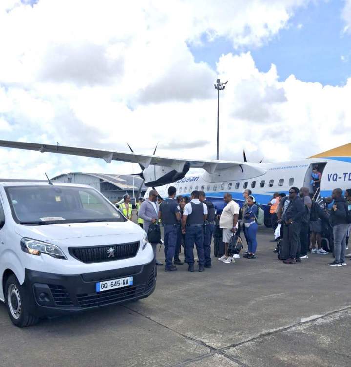 Transfert clients aéroport Guadeloupe